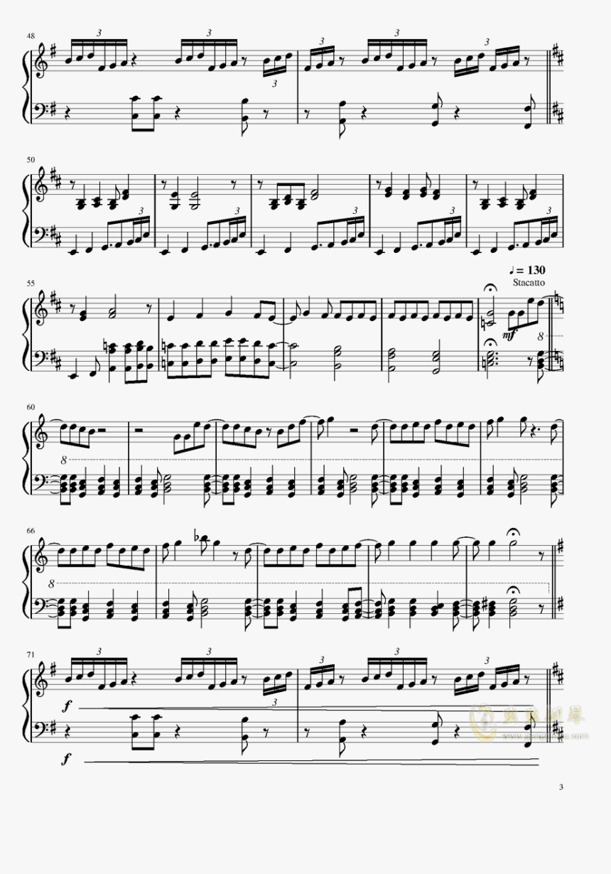 To Be Continued钢琴谱 第3页 - Roundabout Yes Violin Sheet Music, HD Png Download