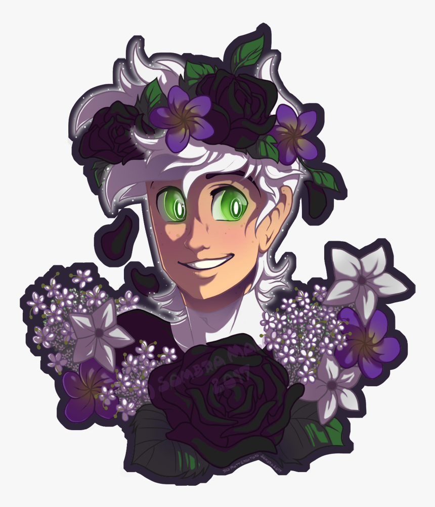 Flower Crown Phantom - Illustration, HD Png Download