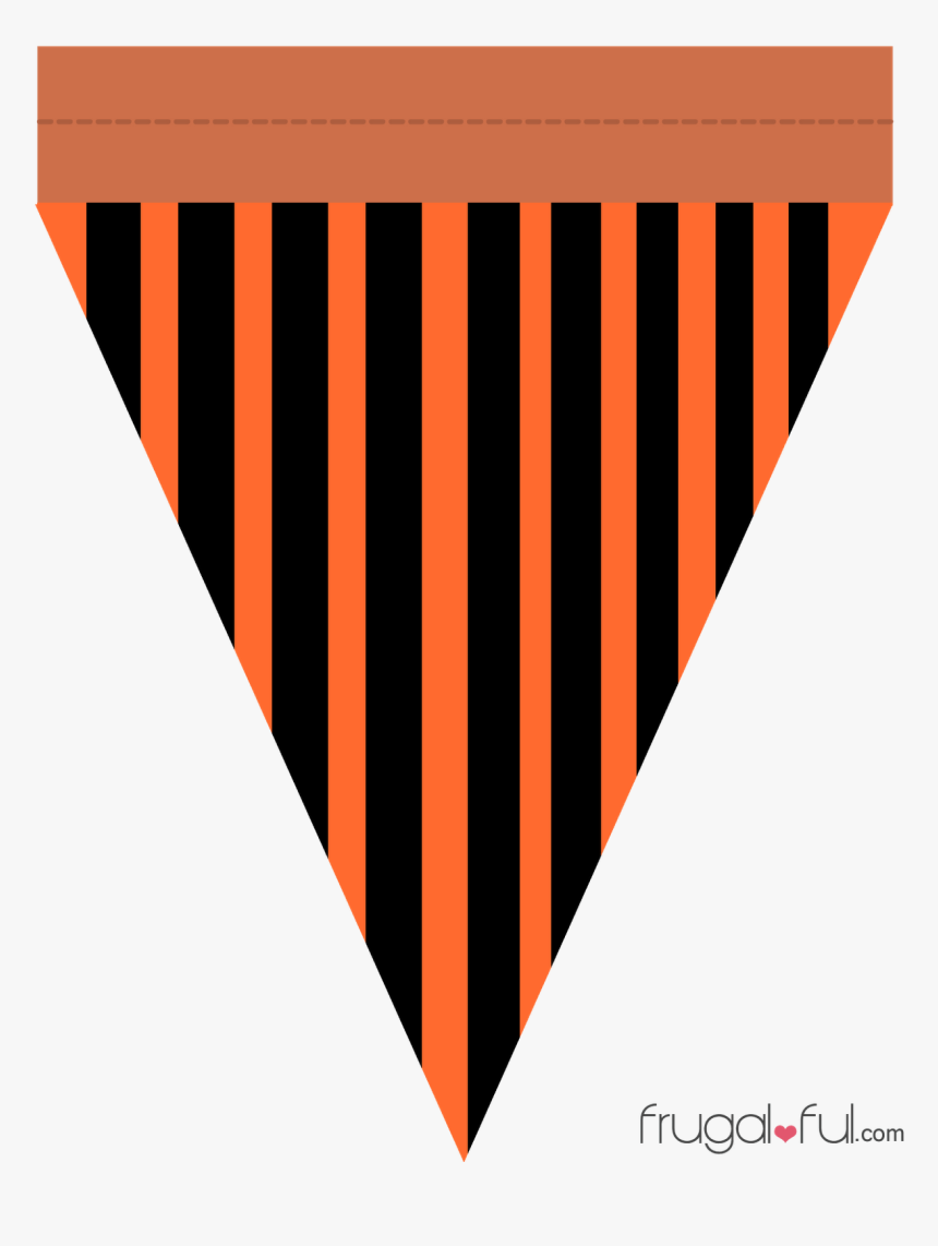 Triangle Banner For Halloween, HD Png Download