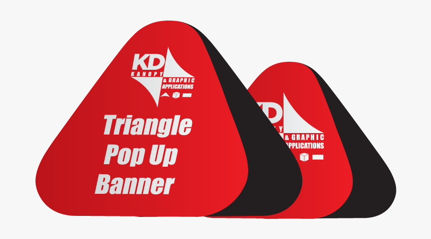 Triangle Pop Up Banner - Graphic Design, HD Png Download
