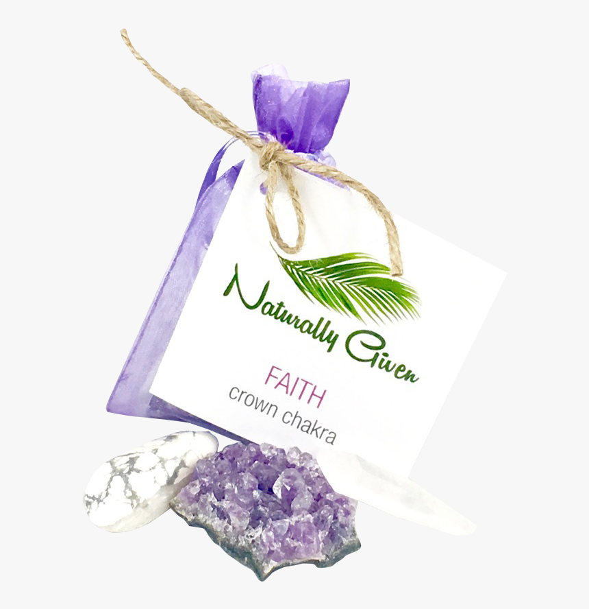 Faith Crown Chakra Pouch - Wedding Favors, HD Png Download
