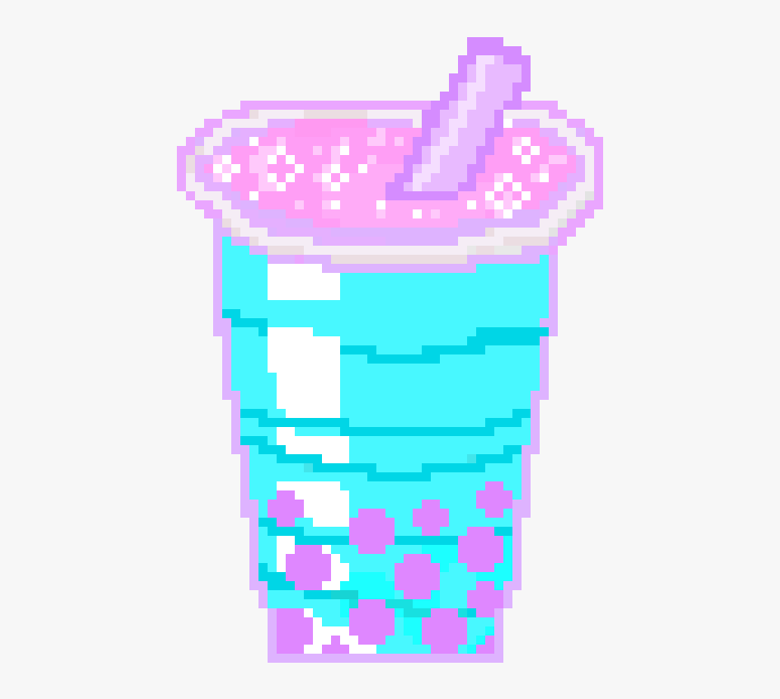 Bubble Tea Pixel Art, HD Png Download , Transparent Png Image PNGitem
