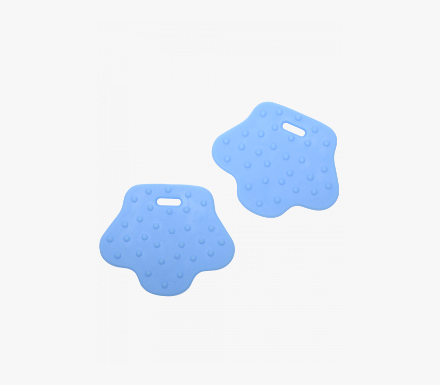 Teether Feet - Material - Tpe - Baby Blue - 70 Mm - - Go Handmade, HD Png Download