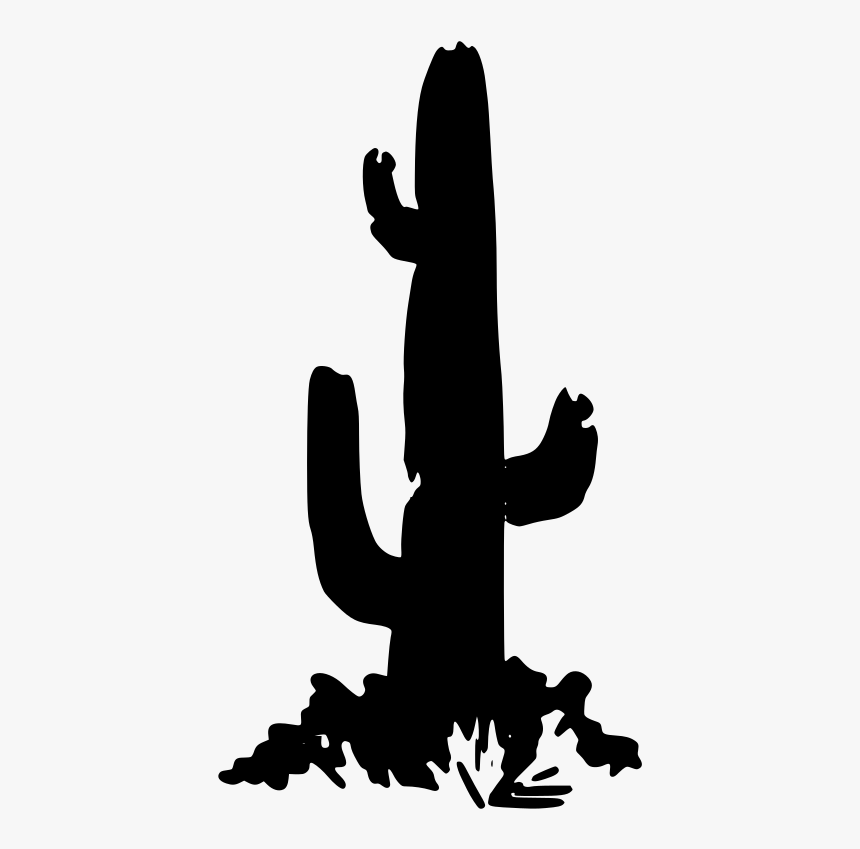 Download Png Cactus - Cactus Png Silueta, Transparent Png
