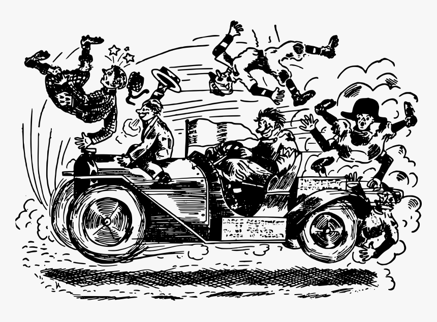 Clip Art Library Stock Techflourish Collections - Drawing Of Traffic Accidents, HD Png Download