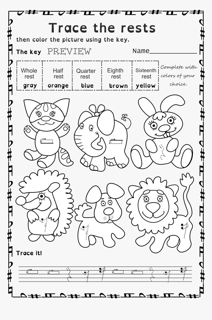 Tracing Musical Symbols, HD Png Download