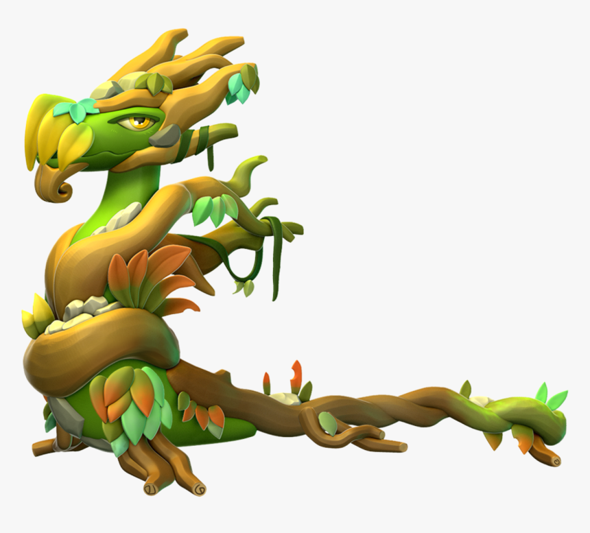 Jungle Plant Png - Dragon Mania Legends Jungle Dragon, Transparent Png