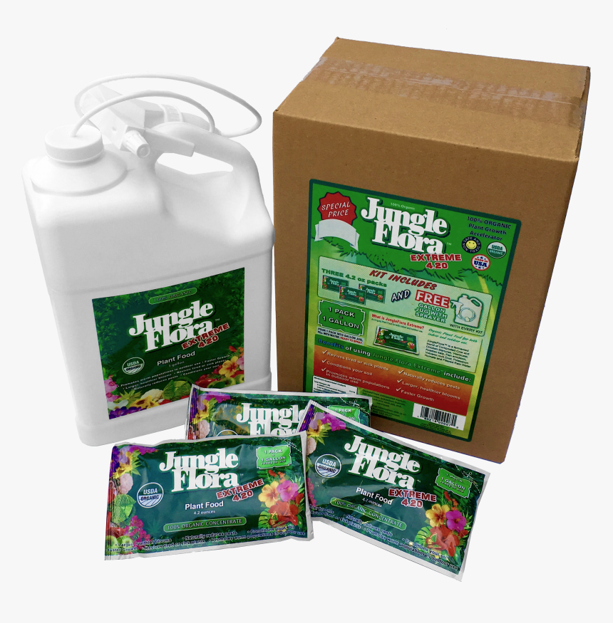 Jungle Flora Extreme Kit - Carton, HD Png Download