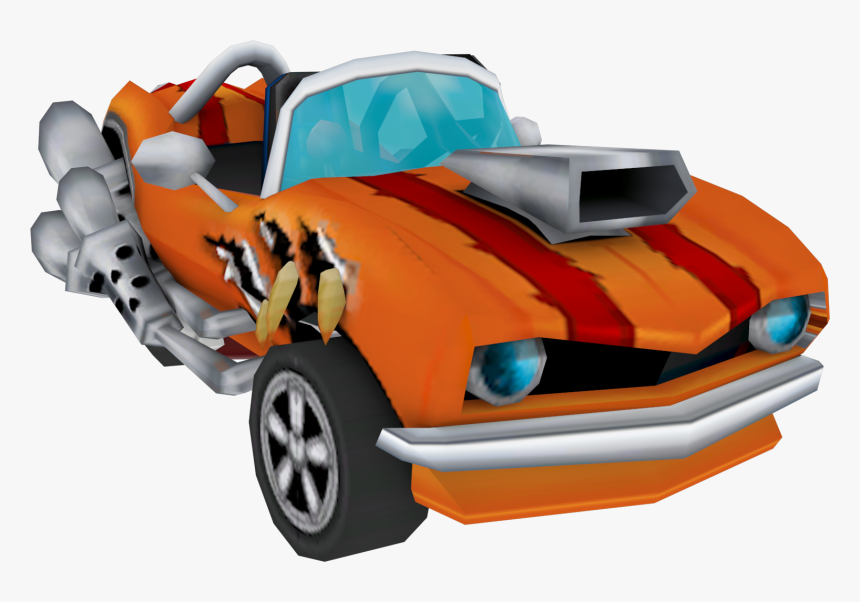 Race Car Crash Clipart - Crash Tag Team Racing Vehicles, HD Png Download