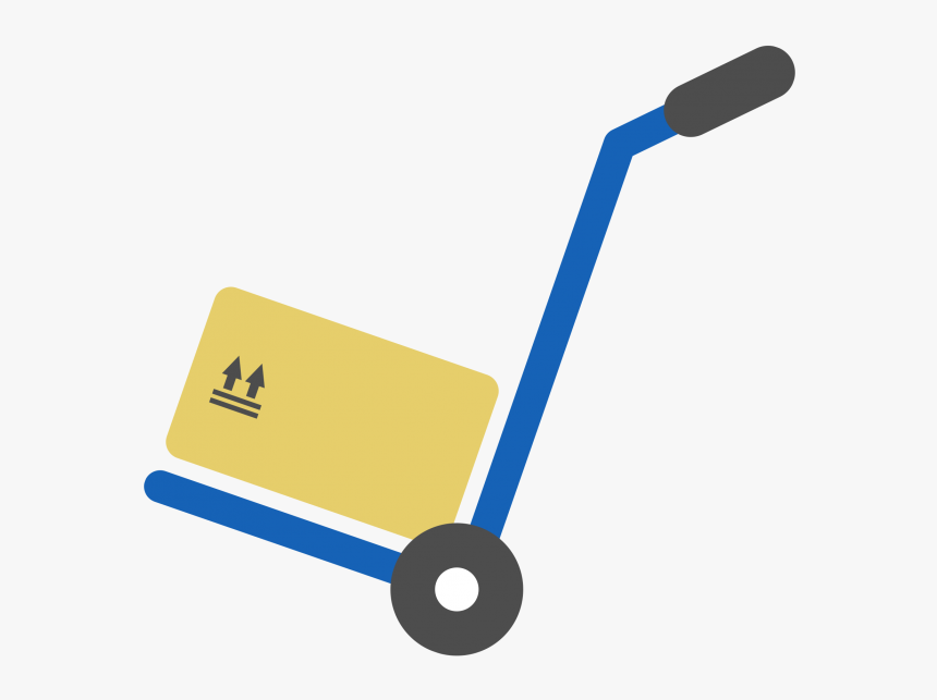 Delivery Trolly Png - Snow Shovel, Transparent Png