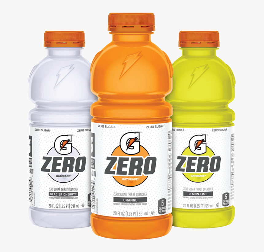 Gatorade Zero Glacier Cherry 20oz, HD Png Download