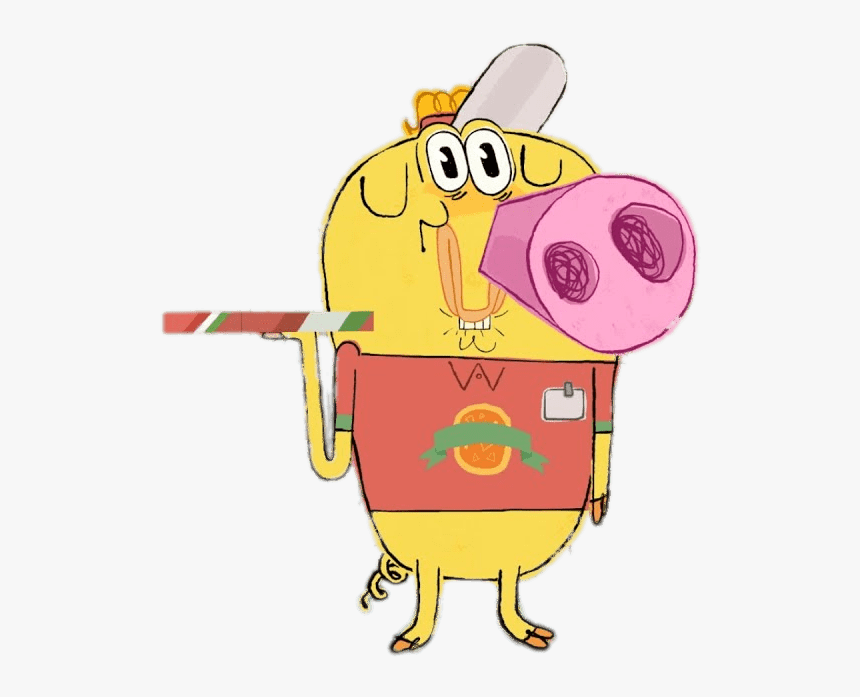 Hubert Pizza Delivery - Cartoon, HD Png Download