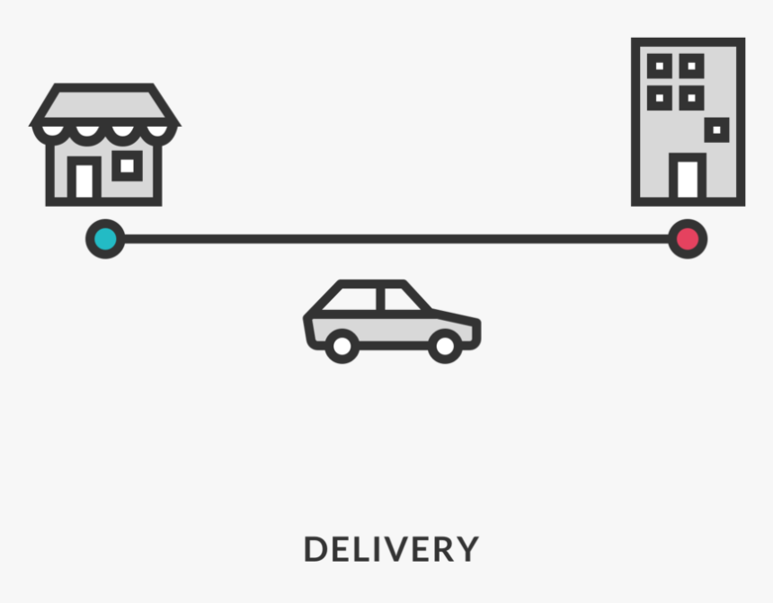 Delivery - City Car, HD Png Download