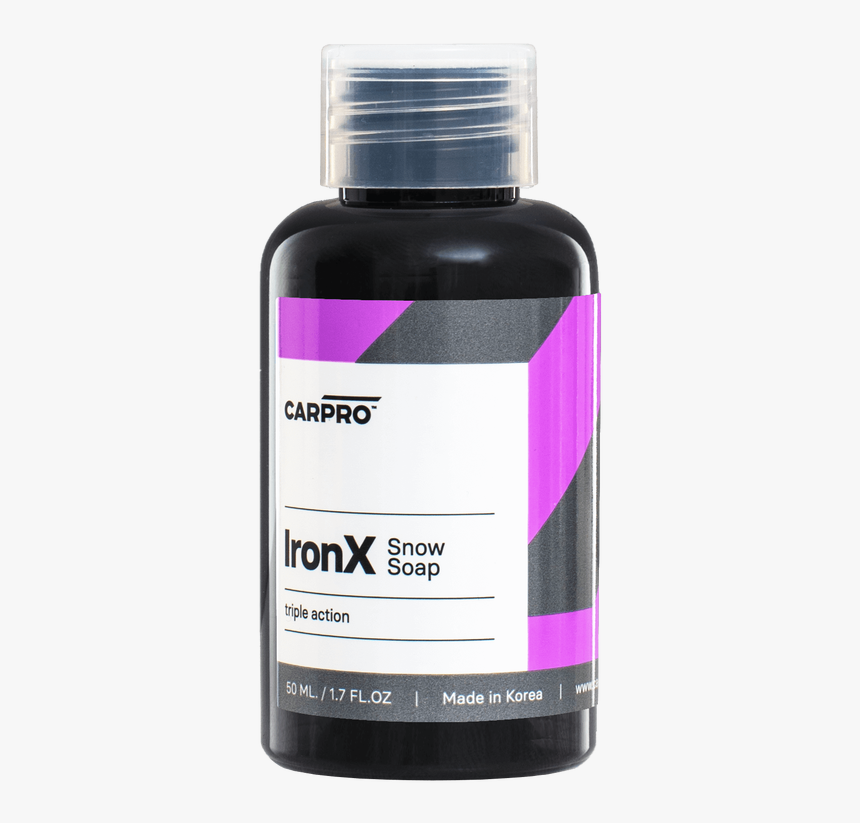 Iron X Snow Soap 50ml Sample - Carpro Ironx Snow Soap 50 Ml, HD Png Download