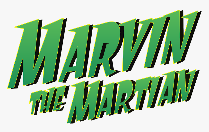 Marvin The Martian Cartoon Character, Marvin The Martian - Marvin The Martian Font, HD Png Download