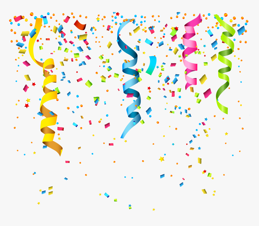 Birthday Confetti Png, Transparent Png , Transparent Png Image PNGitem