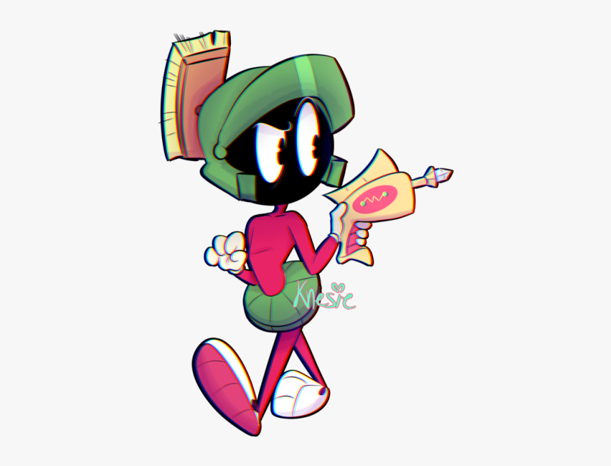 The Martian Fan Art - Marvin The Martian Fan Art, HD Png Download
