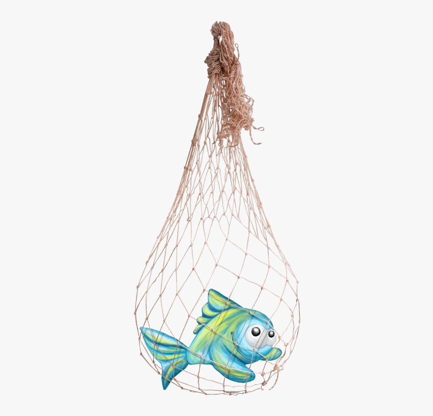 58 - Clipart Net With Fish, HD Png Download