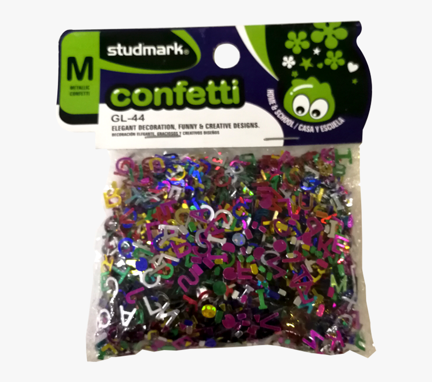 Confeti Metálico Letras 
 Title Confeti Metálico Letras - Confeti Letras, HD Png Download