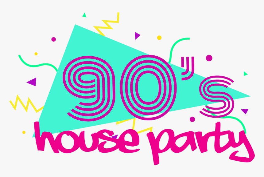 Transparent House Party Png - 90s House Party Png, Png Download