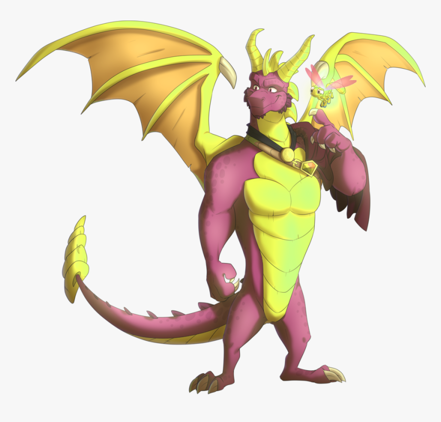 #spyro #adults #dragon - Spyro Dragon Adult, HD Png Download