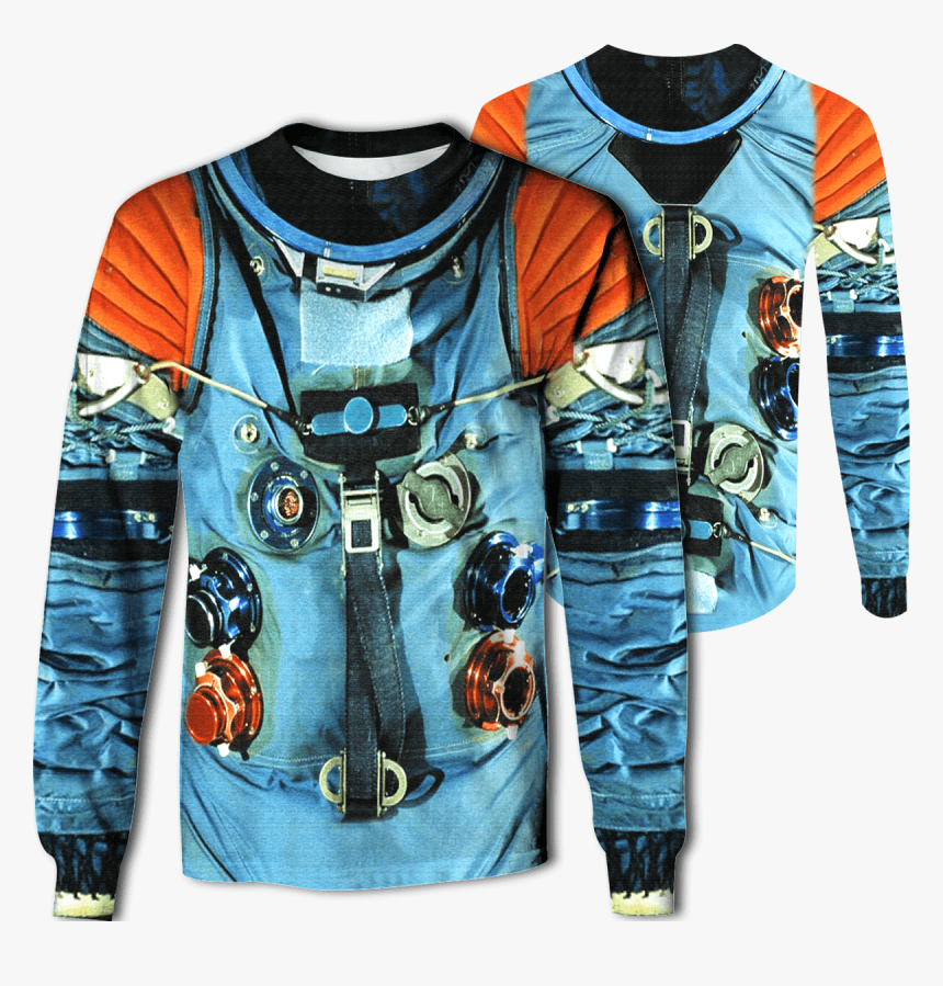 3d Astronaut Suit Full Print T Shirt - Space Suit, HD Png Download