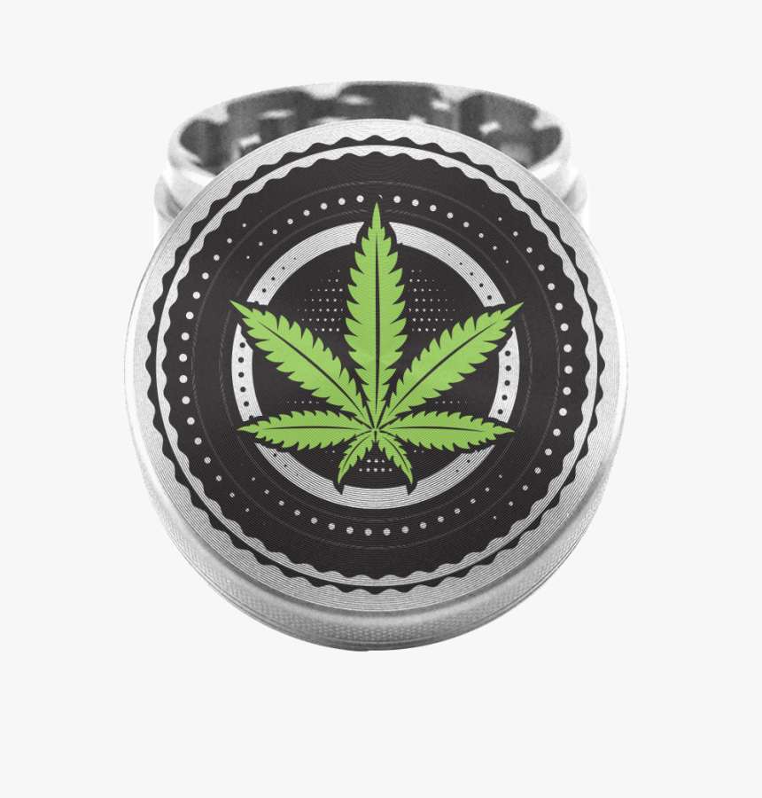 Hero Bud Head Cannabis Leaf Grinder - Cannabis, HD Png Download