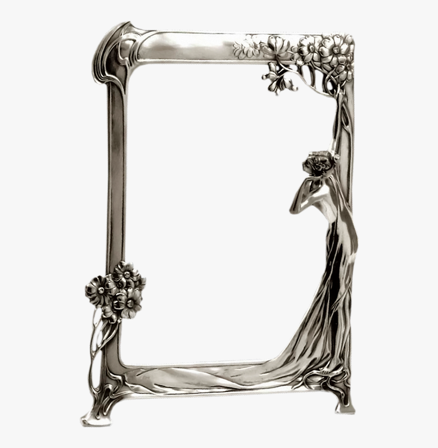 Tube Png Cadre Métallique - Picture Frame, Transparent Png