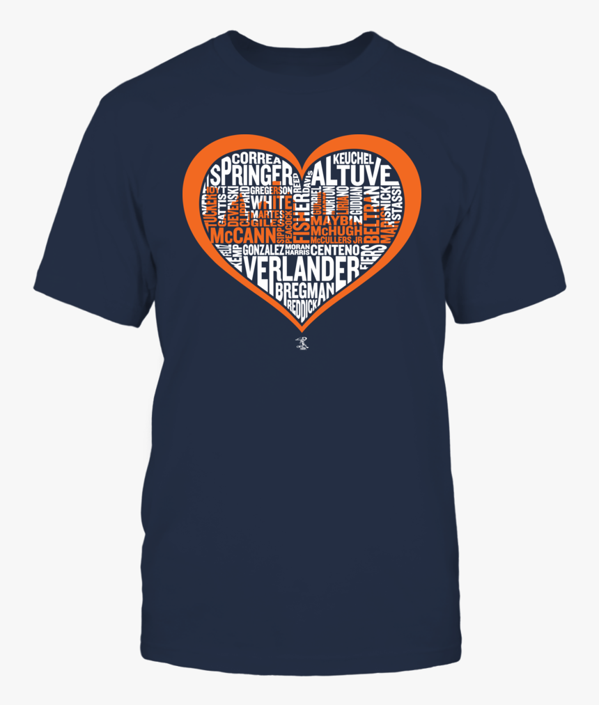 2017 Houston Heart Skyline Team Roster Front Picture - Shirt, HD Png Download
