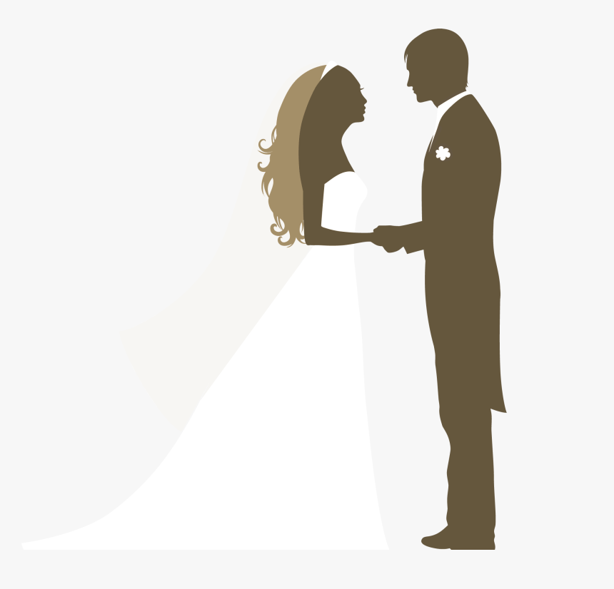 Bride And Groom Clipart, HD Png Download