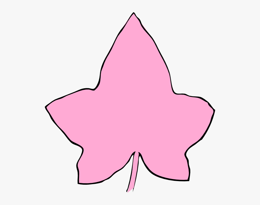 Aka Ivy Border Clipart - Ivy Leaf Clip Art, HD Png Download