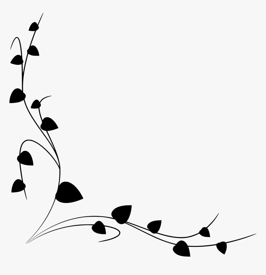 Transparent Ivy Texture Png - Vine Border Clipart, Png Download