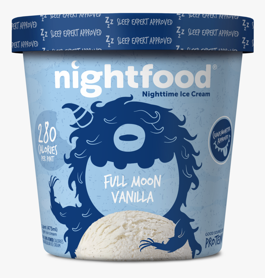 Nighttime Ice Cream Nightfood - Nightfood Ice Cream, HD Png Download