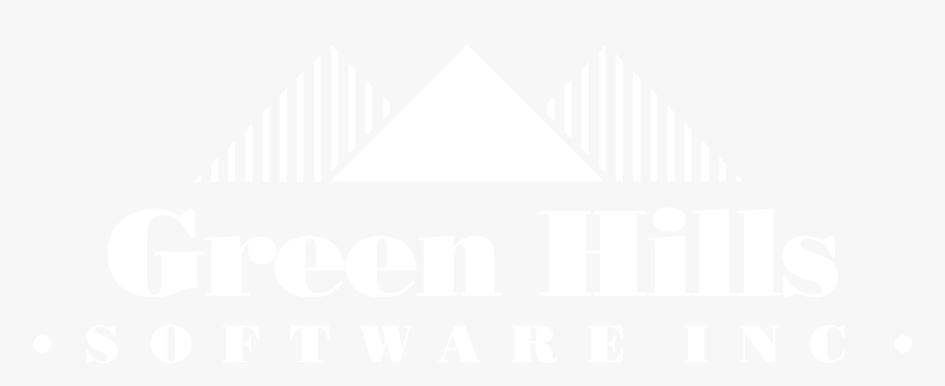 Green Hills Software Logo Black And White - Johns Hopkins Logo White, HD Png Download