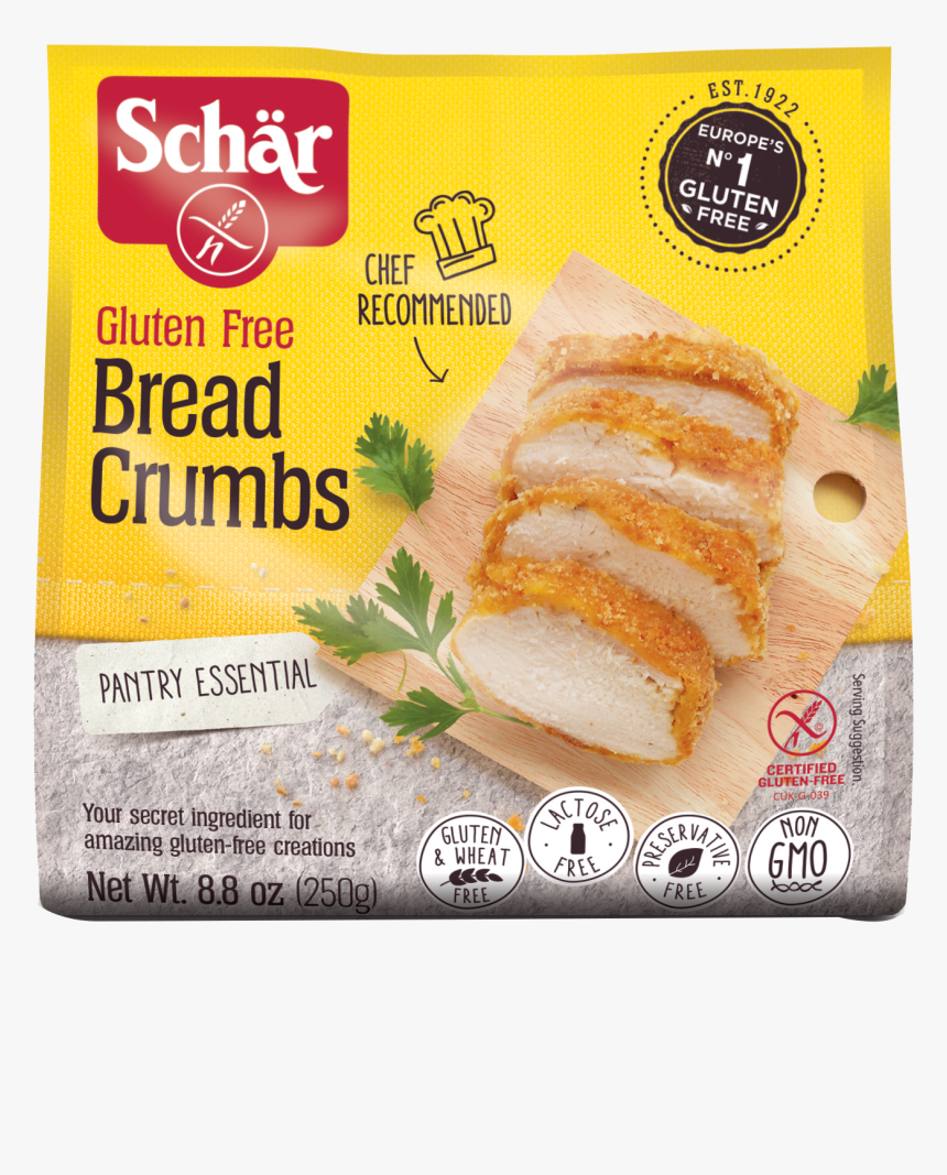 Schar Gluten Free Breadcrumbs 
 Title Schar Gluten - Gluten Free Bread Crumbs, HD Png Download