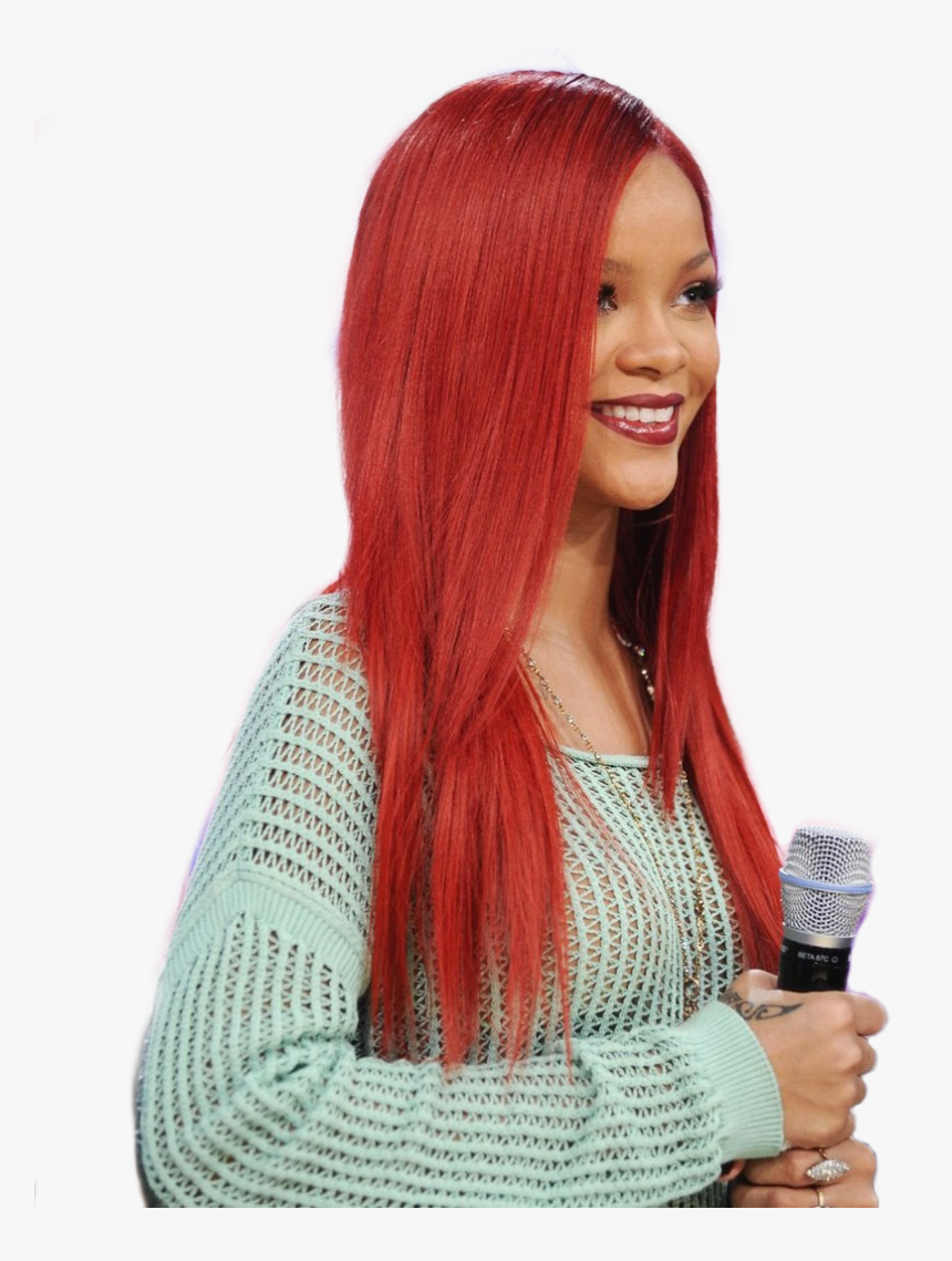 Rihanna Png By Vs Angel-d5y909q - Rihanna Red Hair Png, Transparent Png
