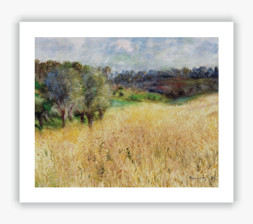 Transparent Wheat Field Png - Campo De Trigo Pintura, Png Download