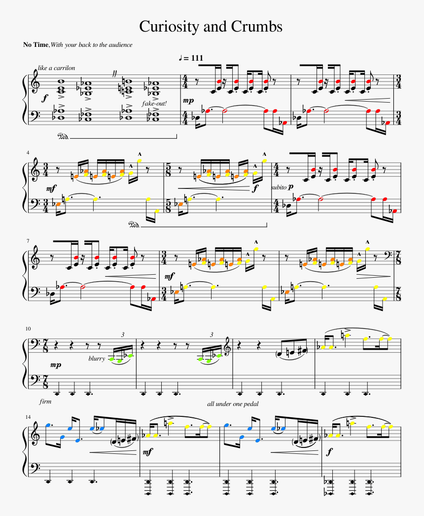 Francis Forever Piano Sheet Music, HD Png Download