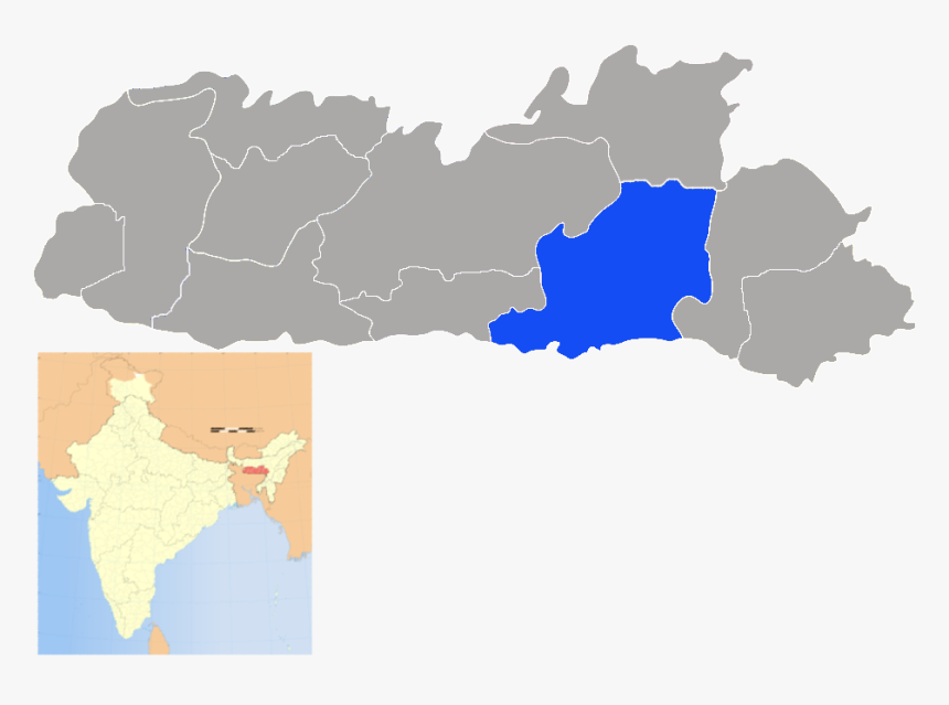 File - Meghalayaeastkhasihills - Location Of Garo Hills, HD Png Download