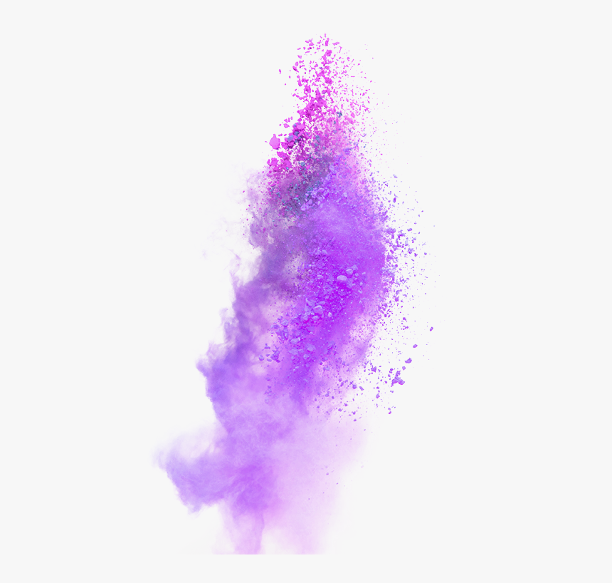 Purple Powder Explosion Png , Png Download - Purple Powder Explosion Png, Transparent Png