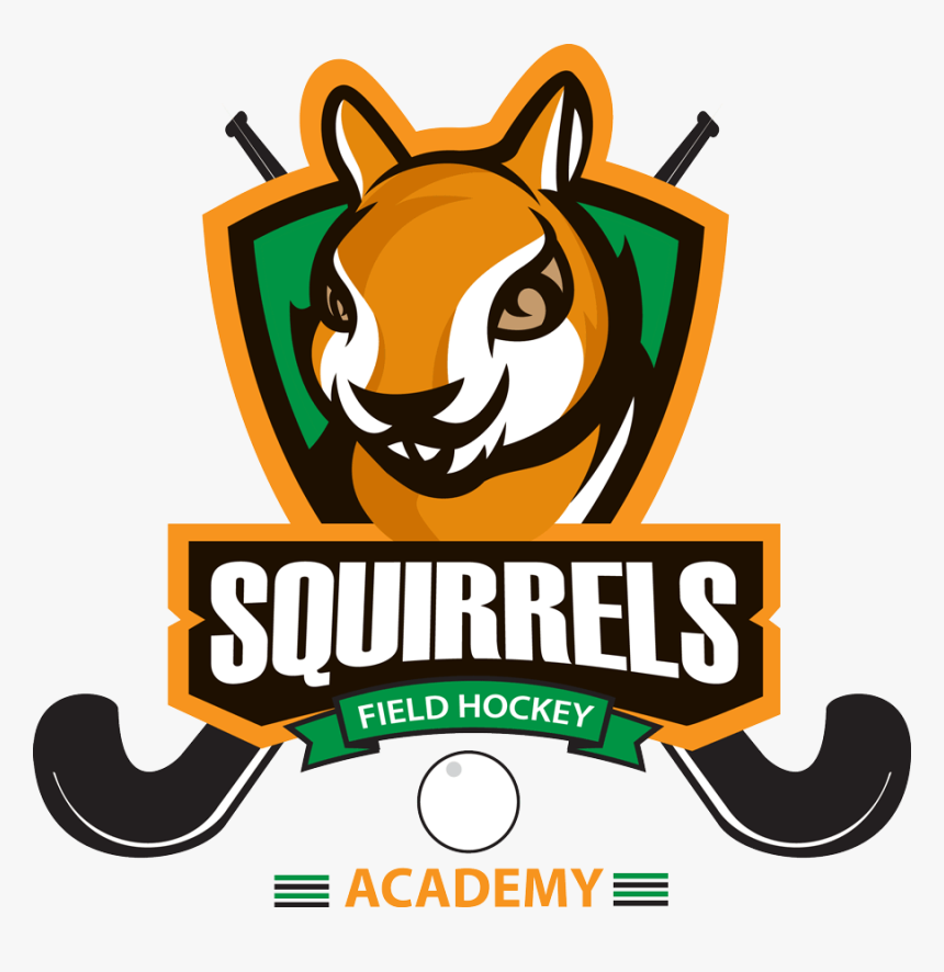 Squirrels Field Hockey Academy Logo - Field Hockey Logo Vector, HD Png Download
