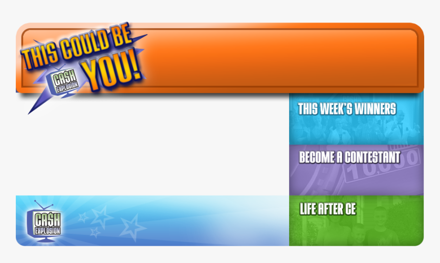 Contestants Ohio Lottery Cash Explosion, HD Png Download