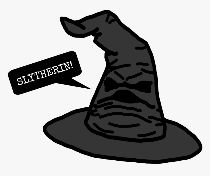 Slytherin House Clipart , Png Download - Sorting Hat Harry Potter Clipart, Transparent Png
