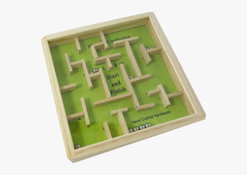 Green Maze - Motion Confusion - Plywood, HD Png Download