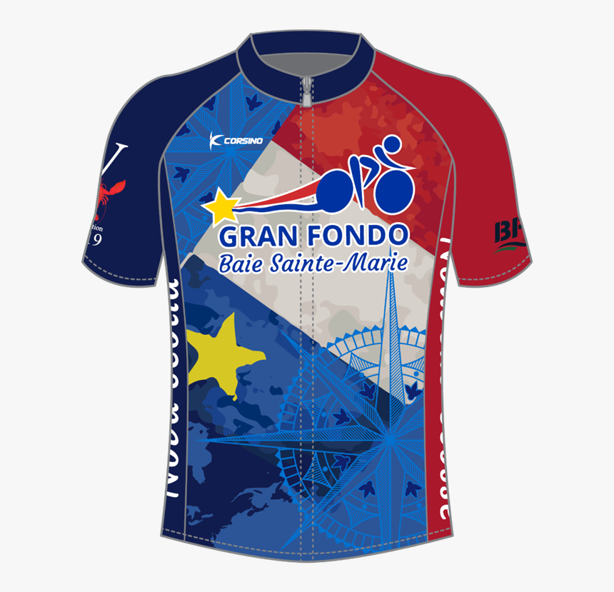 2019 Jersey Design Revealed Gran Fondo Baie Sainte Marie Jersey 2019, HD Png Download 2019 Jersey Design Revealed Gran Fondo Baie Sainte Marie Jersey 2019, HD Png Download