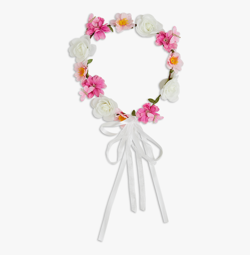 Flower Crown Pink - Artificial Flower, HD Png Download