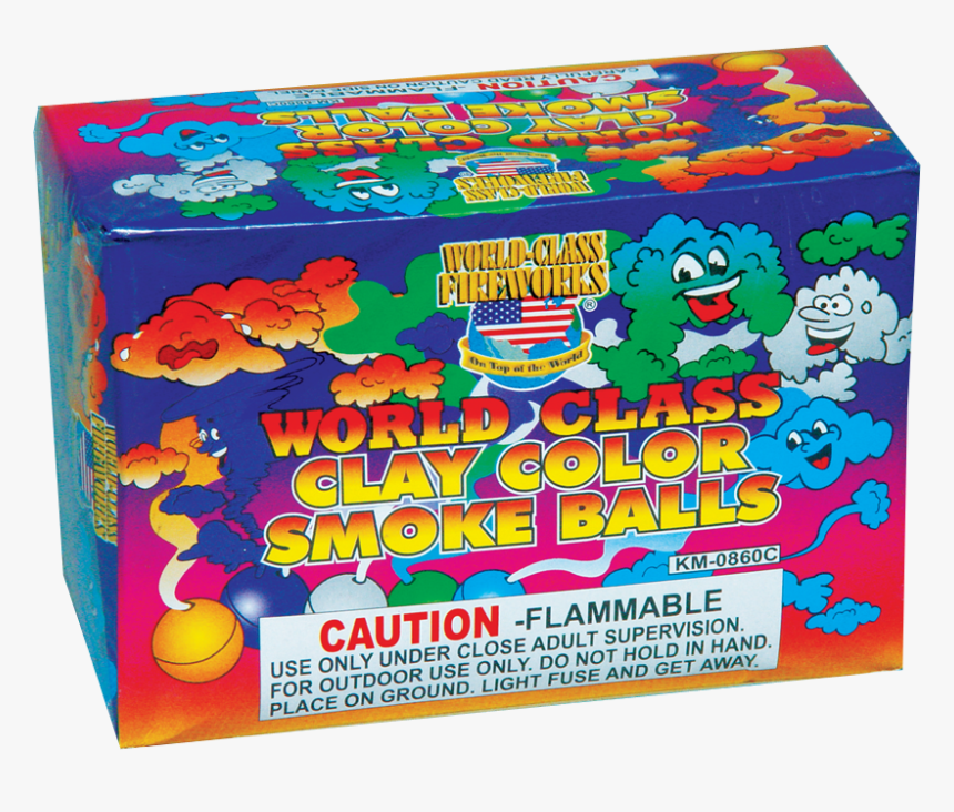 World Class Clay Color Smoke Balls- 8052530200216, HD Png Download