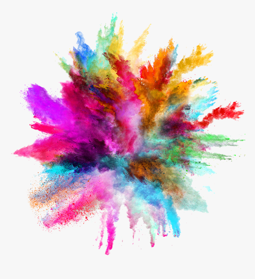 #smoke #colors #powders #explosive #explosivecolor - Splash De Color Png, Transparent Png