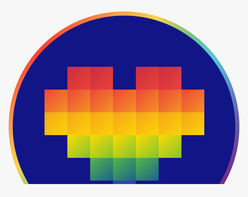 Sticker Heart Design Branding Vector Illustration Sticker - Circle, HD Png Download