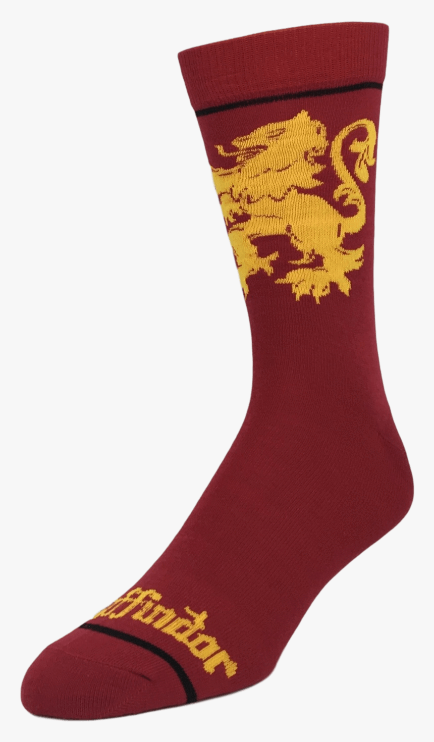 2 Pair Pack Gryffindor Harry Potter Socks - Sock, HD Png Download